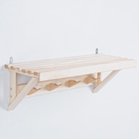 Вешалка деревянная с полкой, 4 крючка, 67х24х24 см Вешалка деревянная с полкой, 4 крючка, 67х24х24 см