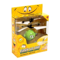 Супербол &laquo;Смайл&raquo;, работает от аккумулятора, цвет зелёный