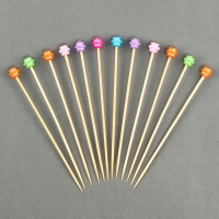 Шпажки деревянные &laquo;Сладости&raquo;, 12 см, набор 12 шт.