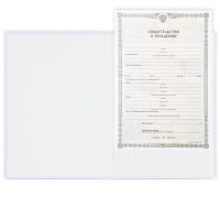 Папка для свидетельства о рождении &laquo;Love&raquo;, А4.