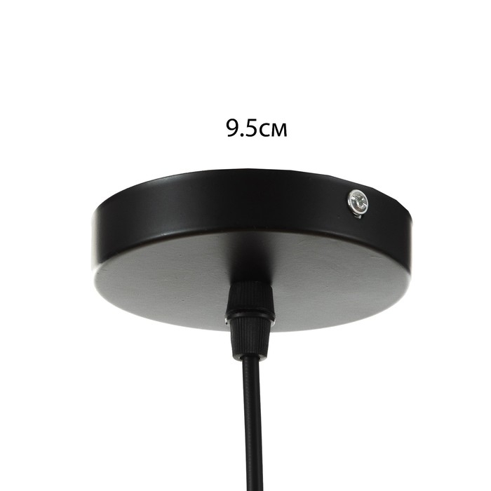 Светильник BayerLux Светильник BayerLux "Ромбы" Е27 40Вт черный золото 35х35х25-90см