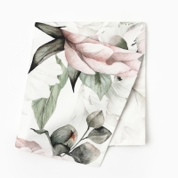 Полотенце "Этель" Пионы 40х73см, 100% хлопок, саржа 190 г/м2