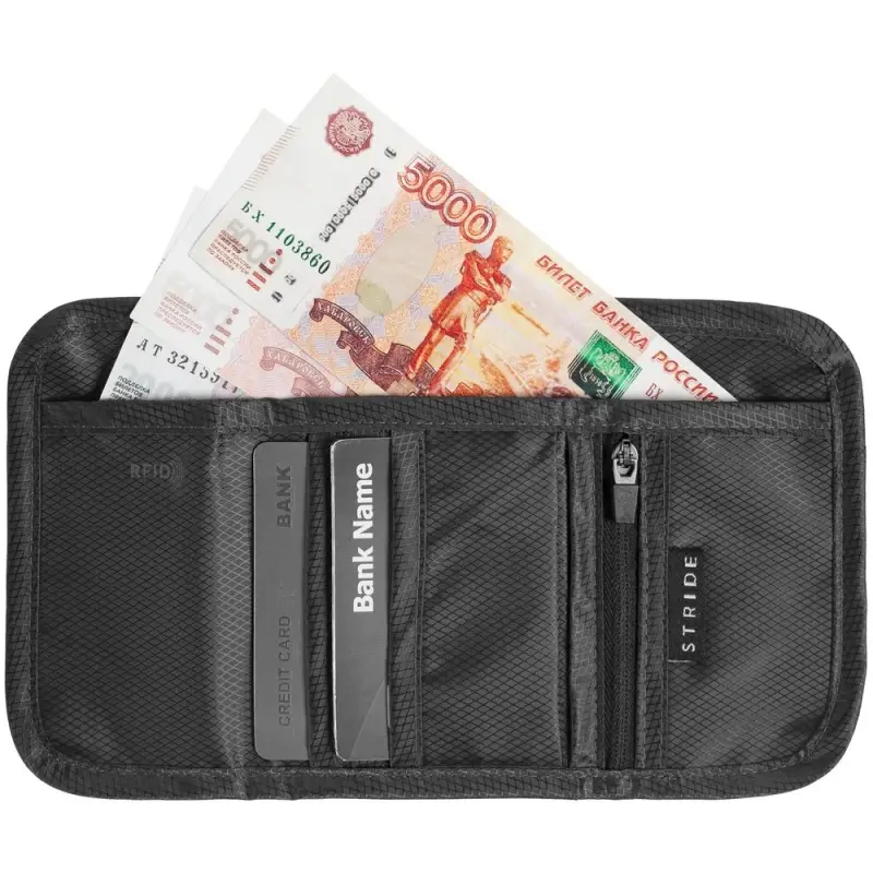 Кошелек Torren с RFID-защитой, серый Кошелек Torren с RFID-защитой, серый