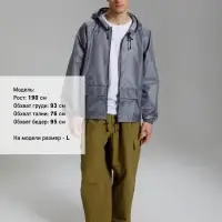 Дождевик Kivach Promo, серый, размер S