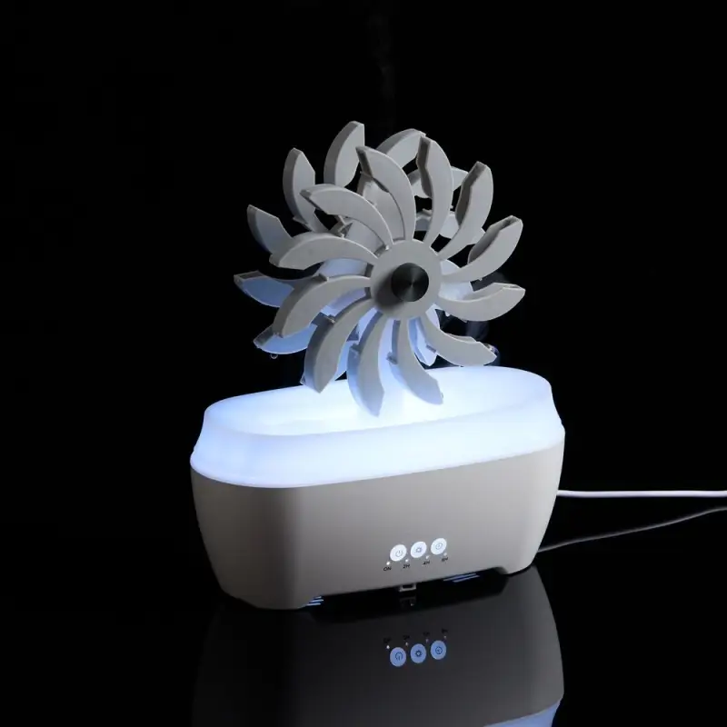 Увлажнитель-ароматизатор Steam Spin, белый с серым Увлажнитель-ароматизатор Steam Spin, белый с серым