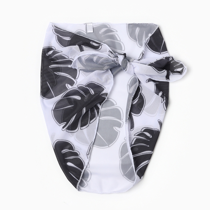 Купальник раздельный для девочек, цвет чёрный, рост 110-116 см