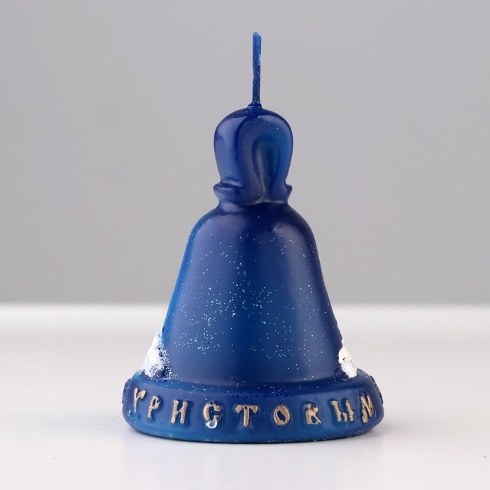 Свеча декоративная Свеча декоративная "Колокольчик Рождественский", малая, 6х6х7 см