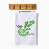 Полотенце Доляна Radish 40х60&plusmn;3см, 100% пэ, микрофибра