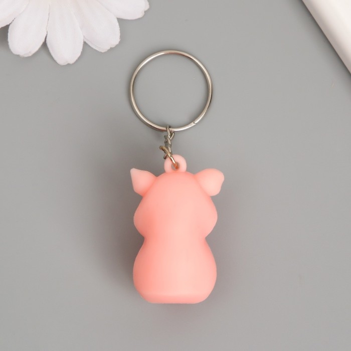 Брелок резина Брелок резина "Милый поросенок" МИКС 3,5х2,5 см