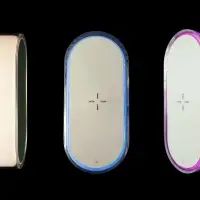 Станция беспроводной зарядки с подсветкой Laconic, белая