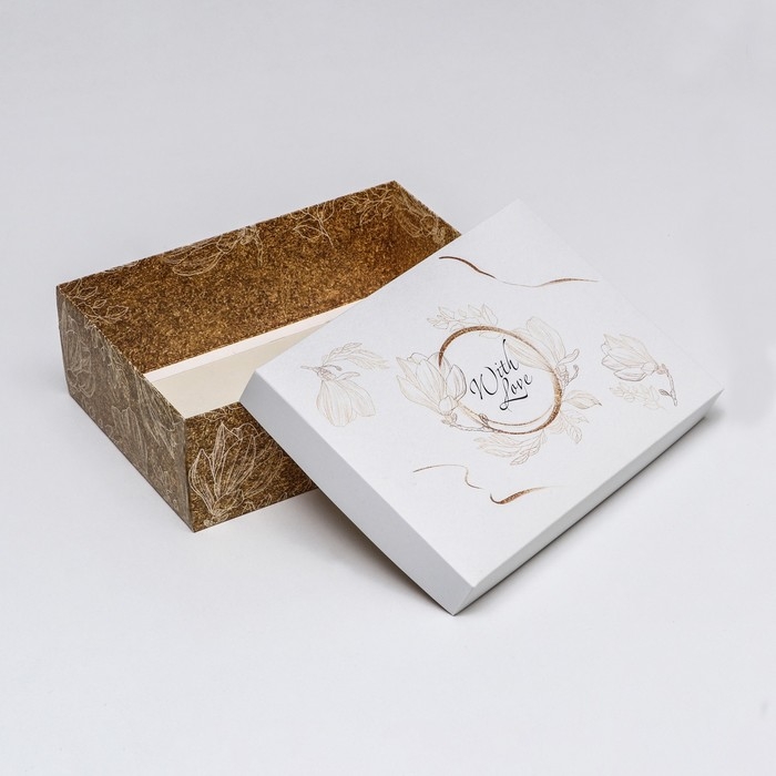Коробка складная, With love  24 х 17 х 8 см