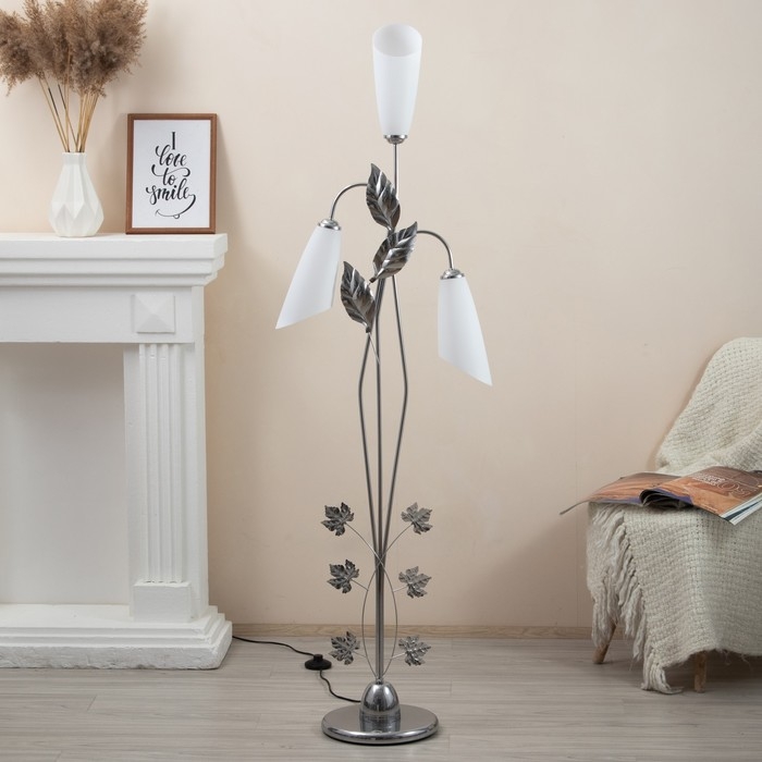 Торшер Торшер "Симпл" 3x15Вт E27 хром