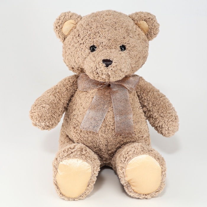 Мягкая игрушка &laquo;Медведь&raquo;, с бантиком, 50 см, цвет коричневый
