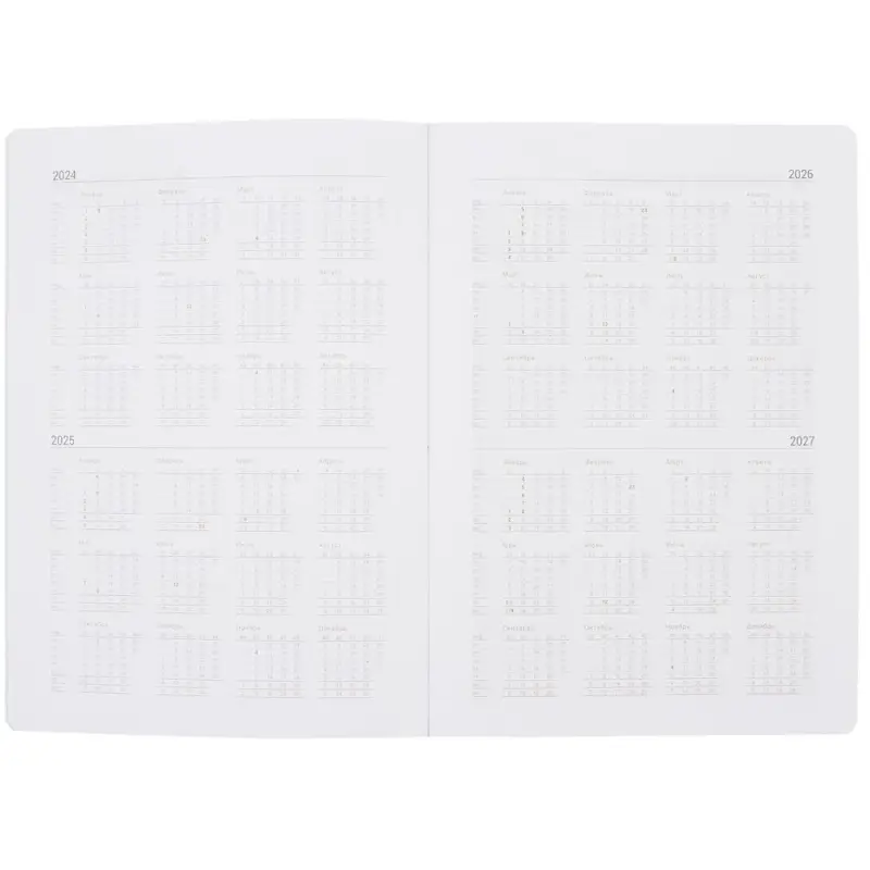 Ежедневник New Factor, недатированный, голубой