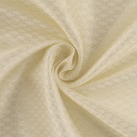 Ткань подкладочная &laquo;Ромб&raquo;, 100 % полиэстер, 1 &times; 1,4 м, цвет молочный