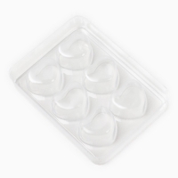 Аромасаше своими руками. Набор для создания ароматической фигурки из соевого воска «Сердечки с блестками» Аромасаше своими руками. Набор для создания ароматической фигурки из соевого воска «Сердечки с блестками»