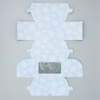 Коробка складная с двусторонним нанесением «С Новым годом» 16 х 10 х 10 см, Новый год Коробка складная с двусторонним нанесением «С Новым годом» 16 х 10 х 10 см, Новый год