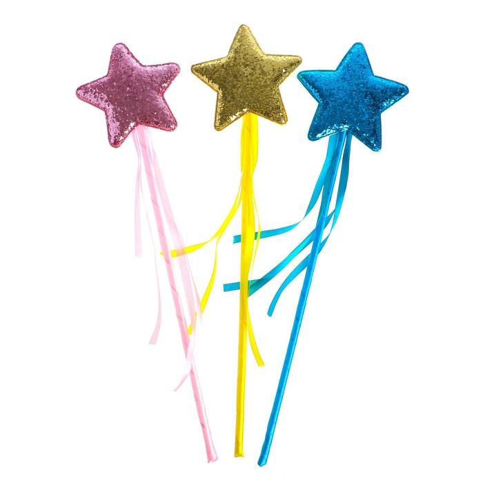 Карнавальный жезл &laquo;Звёздочка&raquo;, цвета МИКС