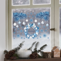 Наклейки новогодние на окна &laquo;Волшебство&raquo;, 50 х 70 см, Новый год