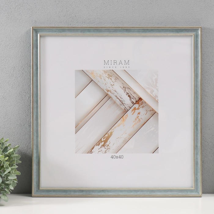 Фоторамка Gallery 40х40 см, 642498-44, морской (пластиковый экран)