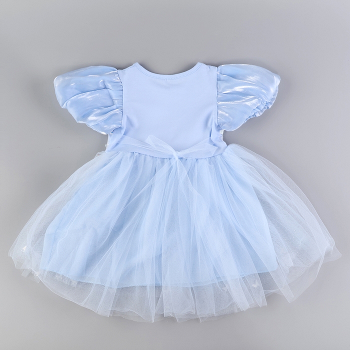 Карнавальный набор &laquo;Стильная принцесса&raquo;: ободок, платье голубое, рост 98-104 см