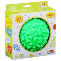 Массажный мяч ONLYTOP &laquo;Полусфера&raquo;, d=16 см, цвета МИКС