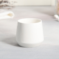 Чайная пара керамическая «Черно-белое», кружка 130 мл, блюдце 11х14.5 см, цвет белый Чайная пара керамическая «Черно-белое», кружка 130 мл, блюдце 11х14.5 см, цвет белый