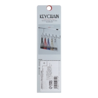 Кабель брелок 3 в 1, MicroUSB/Type-C/Lightning - USB, 2.4 А, белый Кабель брелок 3 в 1, MicroUSB/Type-C/Lightning - USB, 2.4 А, белый