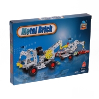 Конструктор металлический &laquo;Эвакуатор&raquo;, 144 детали