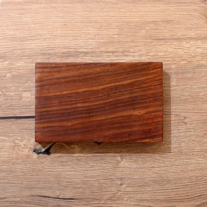 Шкатулка Шкатулка "Листики" дерево 20х13х6 см