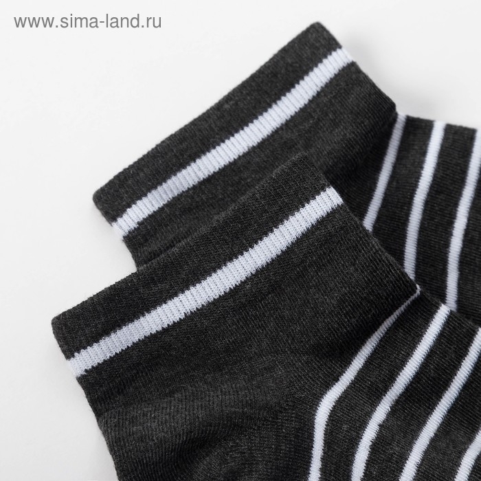 Набор носков мужских MINAKU «Полоса», 3 пары, размер 40-41 (27 см) Набор носков мужских MINAKU «Полоса», 3 пары, размер 40-41 (27 см)