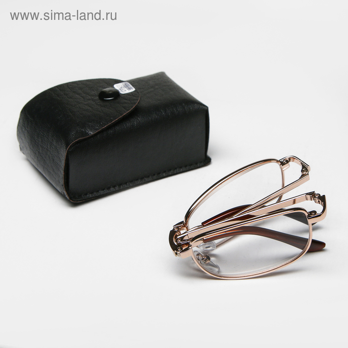 Готовые очки Most 2008 складные в футляре, цвет золото, +1,5 Готовые очки Most 2008 складные в футляре, цвет золото, +1,5