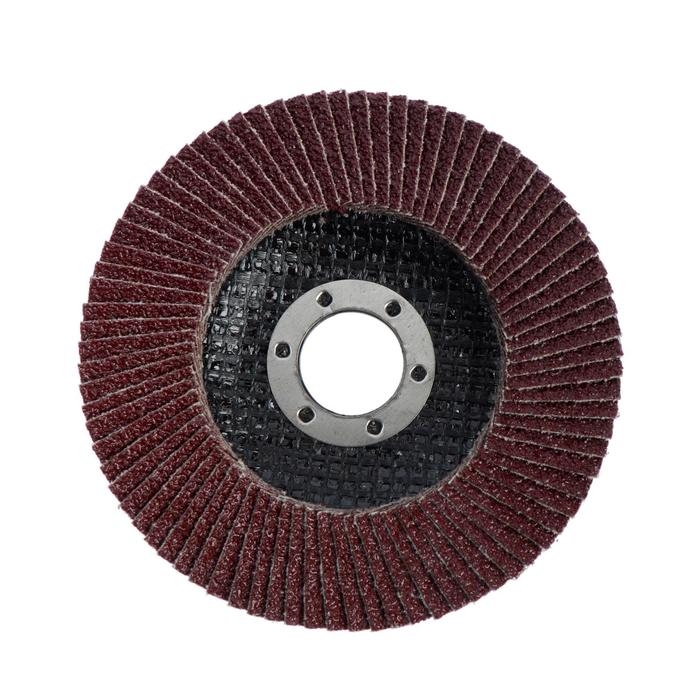 Круг лепестковый торцевой ТУНДРА, 115 х 22 мм, Р40 Круг лепестковый торцевой ТУНДРА, 115 х 22 мм, Р40