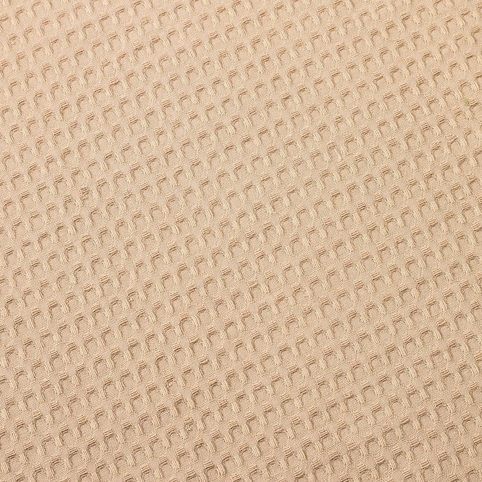 Полотенце "Доляна" цв. бежевый 35х60 см, 100% хл., крупная вафля 220 г/м2