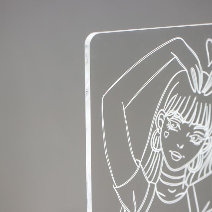 Светильник "Девушка" LED RGB от сети RISALUX