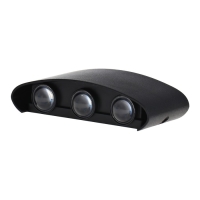 Светильник фасадный «Полусфера», FSD-070, 6 Вт, 3000К, 3 луча, IP65, 220 В, пластик, черный 100842 Светильник фасадный «Полусфера», FSD-070, 6 Вт, 3000К, 3 луча, IP65, 220 В, пластик, черный 100842