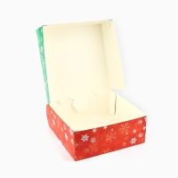 Подарочная коробка  новогодняя складная &laquo;С новым годом&raquo;, 25 х 25 х 10 см, Новый год