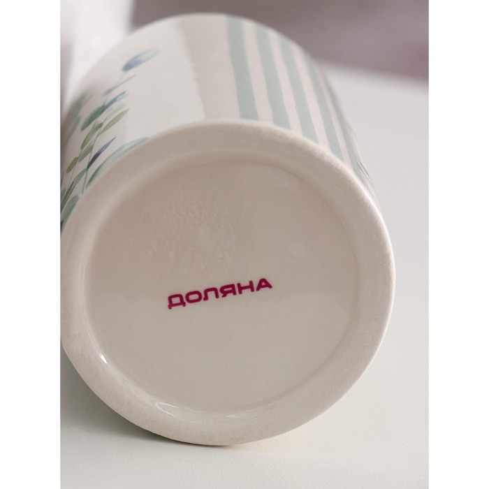 Дозатор для жидкого мыла Доляна &laquo;Эвкалипт&raquo;, 380 мл