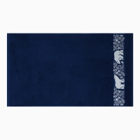 Полотенце махровое "Белый медведь" 50х90 см, 100% хлопок, 360гр/м2