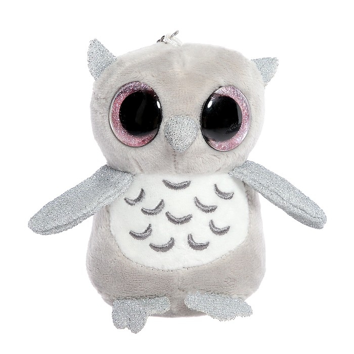 Мягкая игрушка &laquo;Сова&raquo;, на брелоке, цвета МИКС