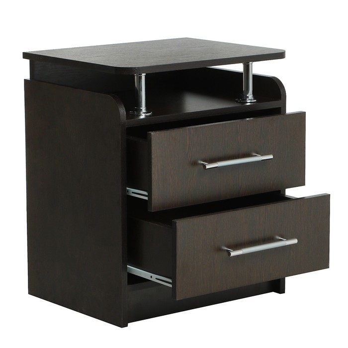 Тумба прикроватная Милан, 600х500х410, Венге Тумба прикроватная Милан, 600х500х410, Венге