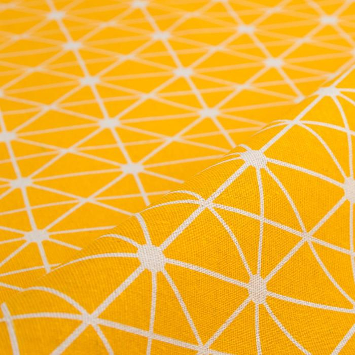 Скатерть Доляна "Паутина" 145х145&plusmn;3см,100%пэ, рогожка 130 гр/м