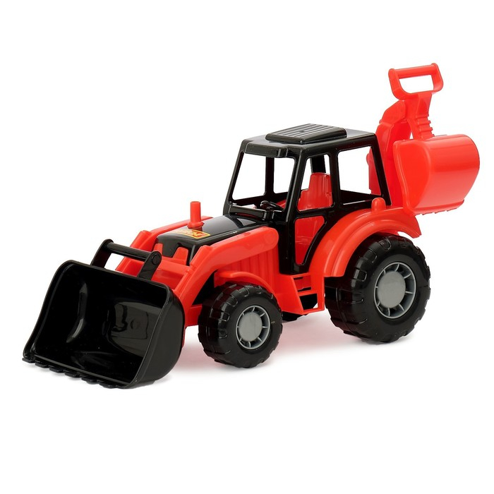 Трактор-экскаватор «Мастер», цвета МИКС Трактор-экскаватор «Мастер», цвета МИКС