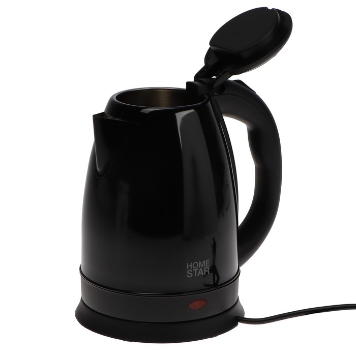 Чайник электрический Homestar HS-1010, металл, 1.8 л, 1500 Вт, чёрный Чайник электрический Homestar HS-1010, металл, 1.8 л, 1500 Вт, чёрный