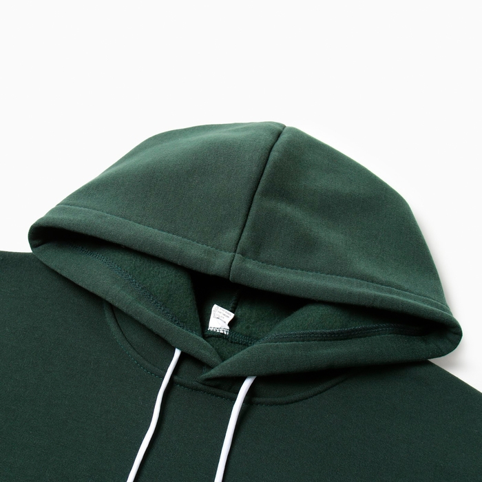 Толстовка мужская НАЧЁС, цвет тёмно-зелёный, размер 56