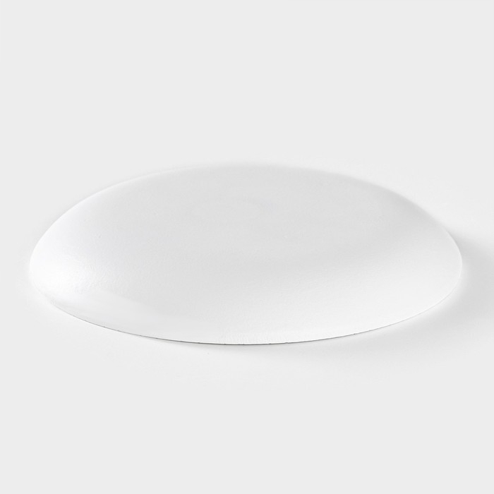 Блюдо для фруктов Доляна «Сияние», d=19,5 см, цвет белый Блюдо для фруктов Доляна «Сияние», d=19,5 см, цвет белый