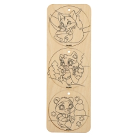 Новогодние заготовки для творчества &laquo;Новый год! Шары&raquo;, с карандашами