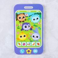 Игрушка - телефон EVA для игры в ванне «Кругляшики», Крошка Я Игрушка - телефон EVA для игры в ванне «Кругляшики», Крошка Я