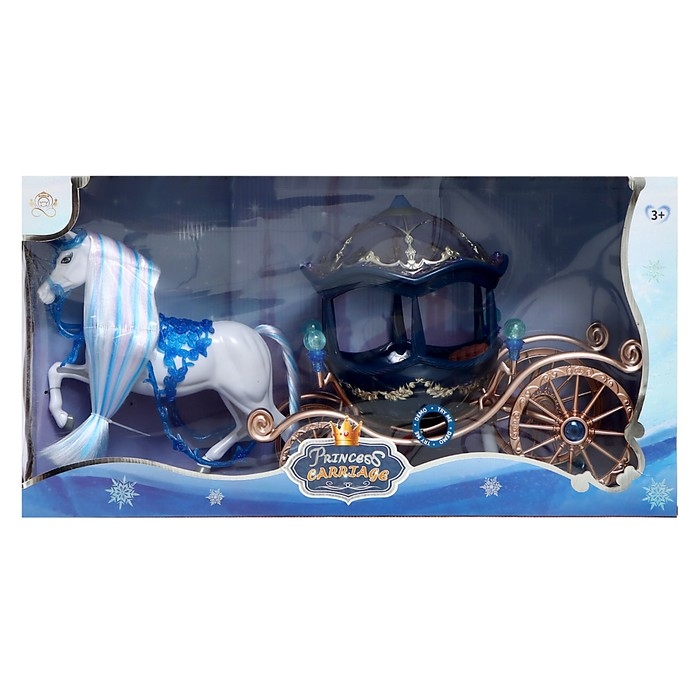 Карета для кукол &laquo;Сказка&raquo;, свет