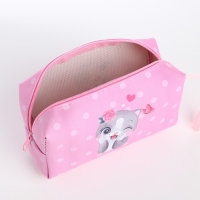 Косметичка на молнии, цвет розовый Косметичка на молнии, цвет розовый